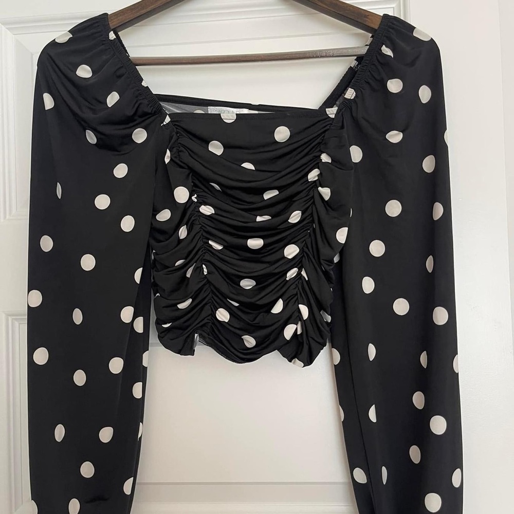 Polka dot shirt